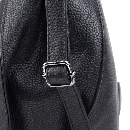 Женская сумка Dr.Koffer из натуральной кожи чёрная