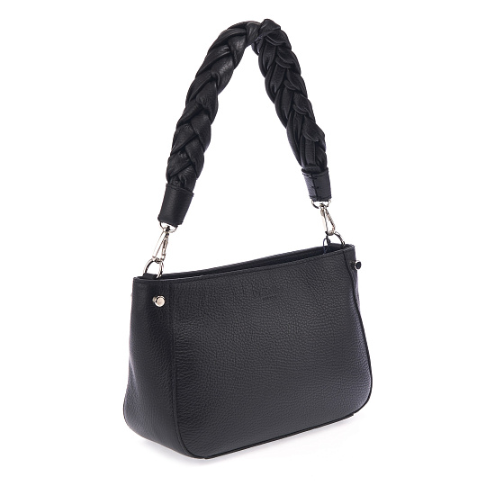 Женская сумка Dr. Koffer из натуральной кожи черная