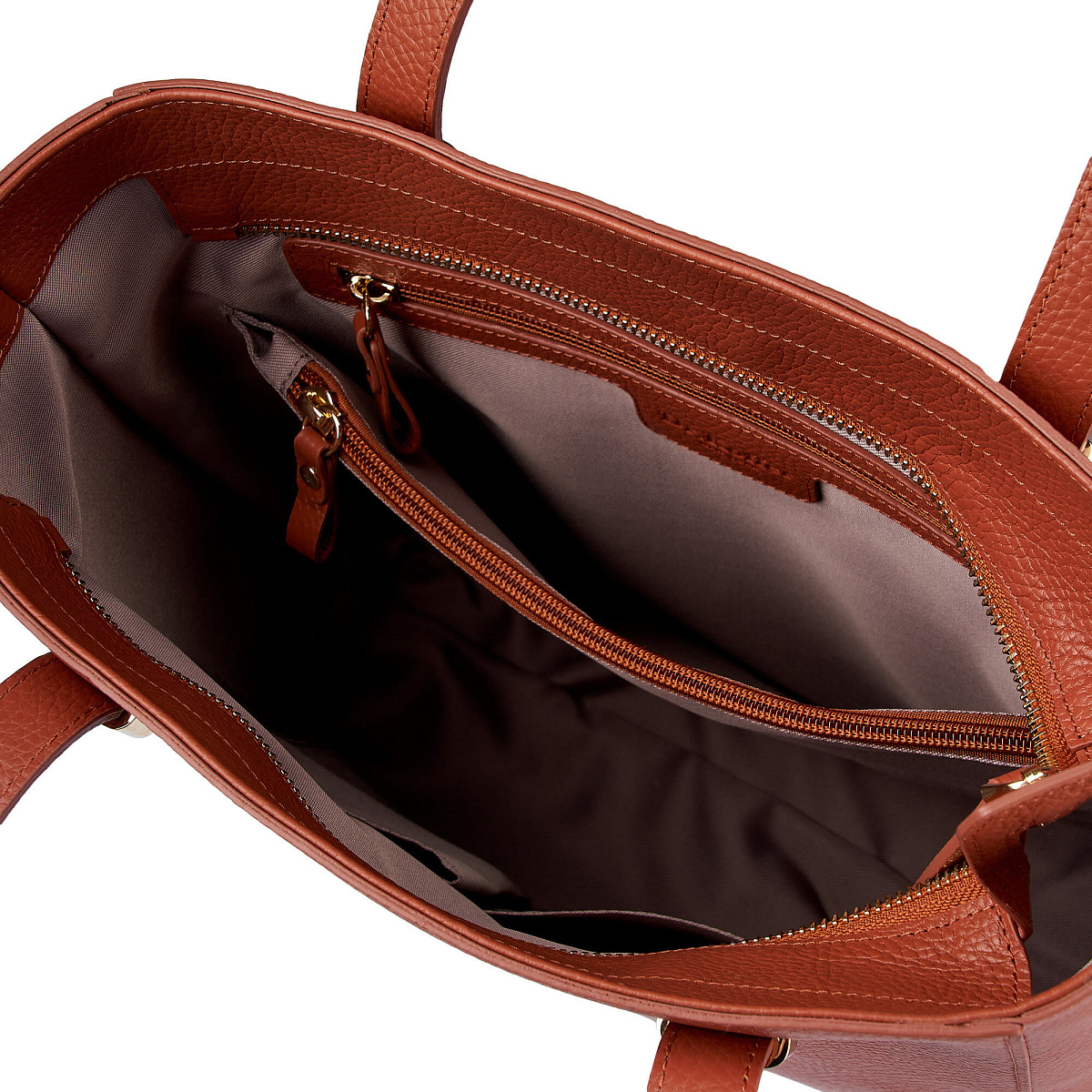 Женская сумка  Dr. Koffer из натуральной кожи оранжевая