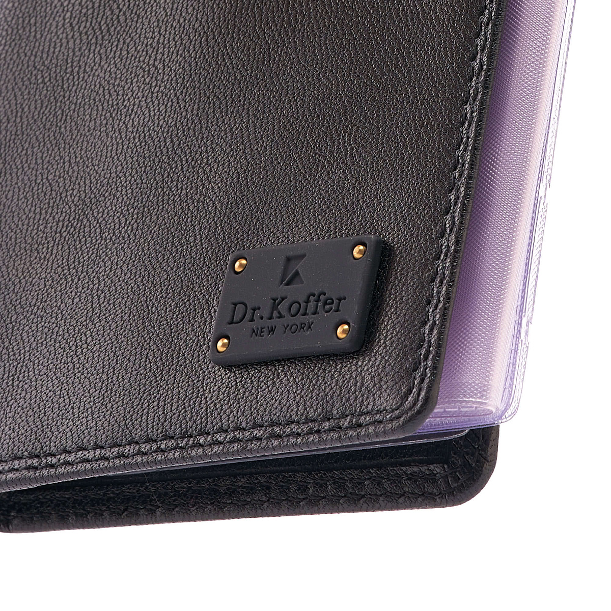 Обложка для паспорта/автодок из натуральной кожи Dr. Koffer