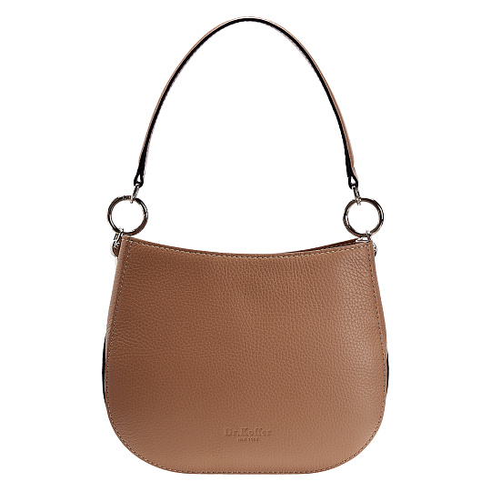 Женская сумка Dr.Koffer из натуральной кожи коричневая