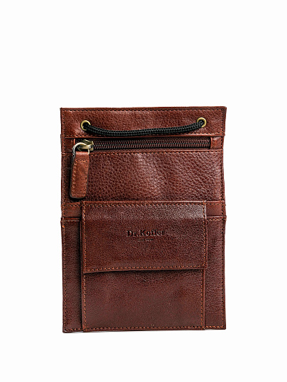 Нагрудный кошелек дорожный Dr.Koffer из натуральной кожи