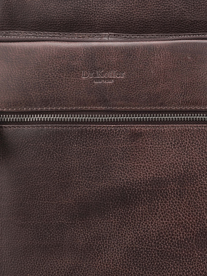 Рюкзак Dr. Koffer из натуральной кожи коричневый