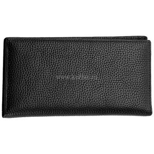 Портмоне Dr.Koffer из натуральной кожи черное