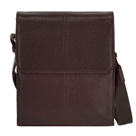 Сумка через плечо Dr.Koffer из натуральной кожи коричневая