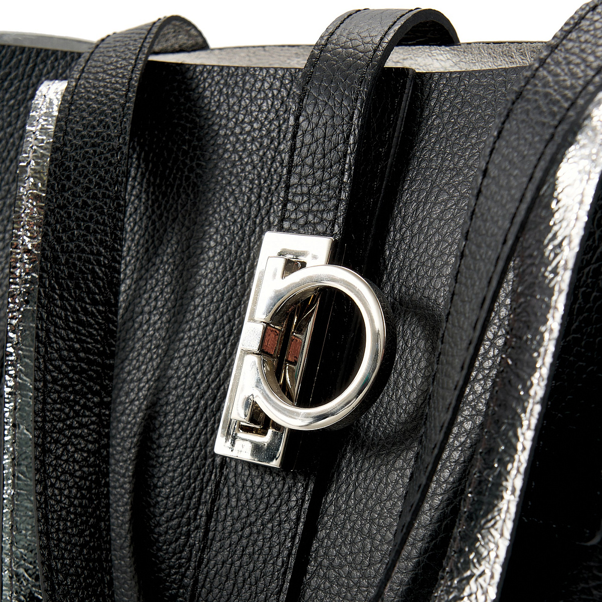 Женская сумка Dr. Koffer из натуральной кожи черная