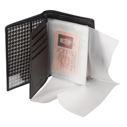 Обложка для паспорта/автодок из натуральной кожи Dr. Koffer