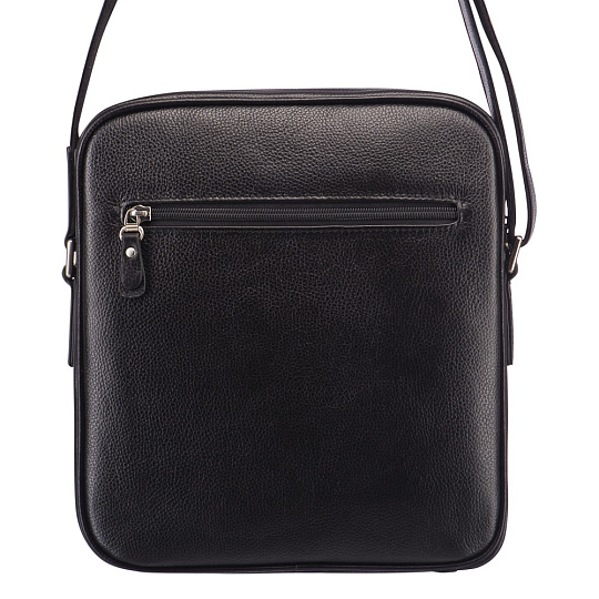 Сумка через плечо Dr.Koffer из натуральной кожи черная