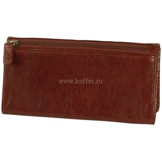 Кошелек Dr.Koffer из натуральной кожи светло-коричневый