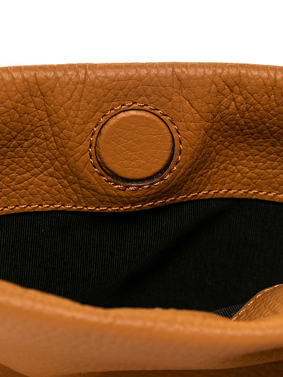 Женская сумка Dr. Koffer из натуральной кожи коричневая