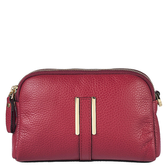 Женская сумка Dr. Koffer из натуральной кожи красная