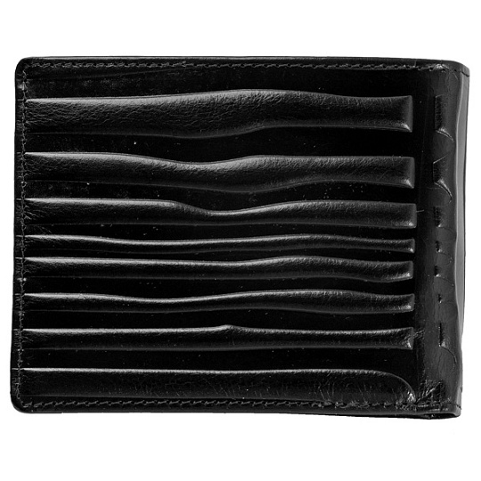 Портмоне Dr.Koffer из натуральной кожи черное