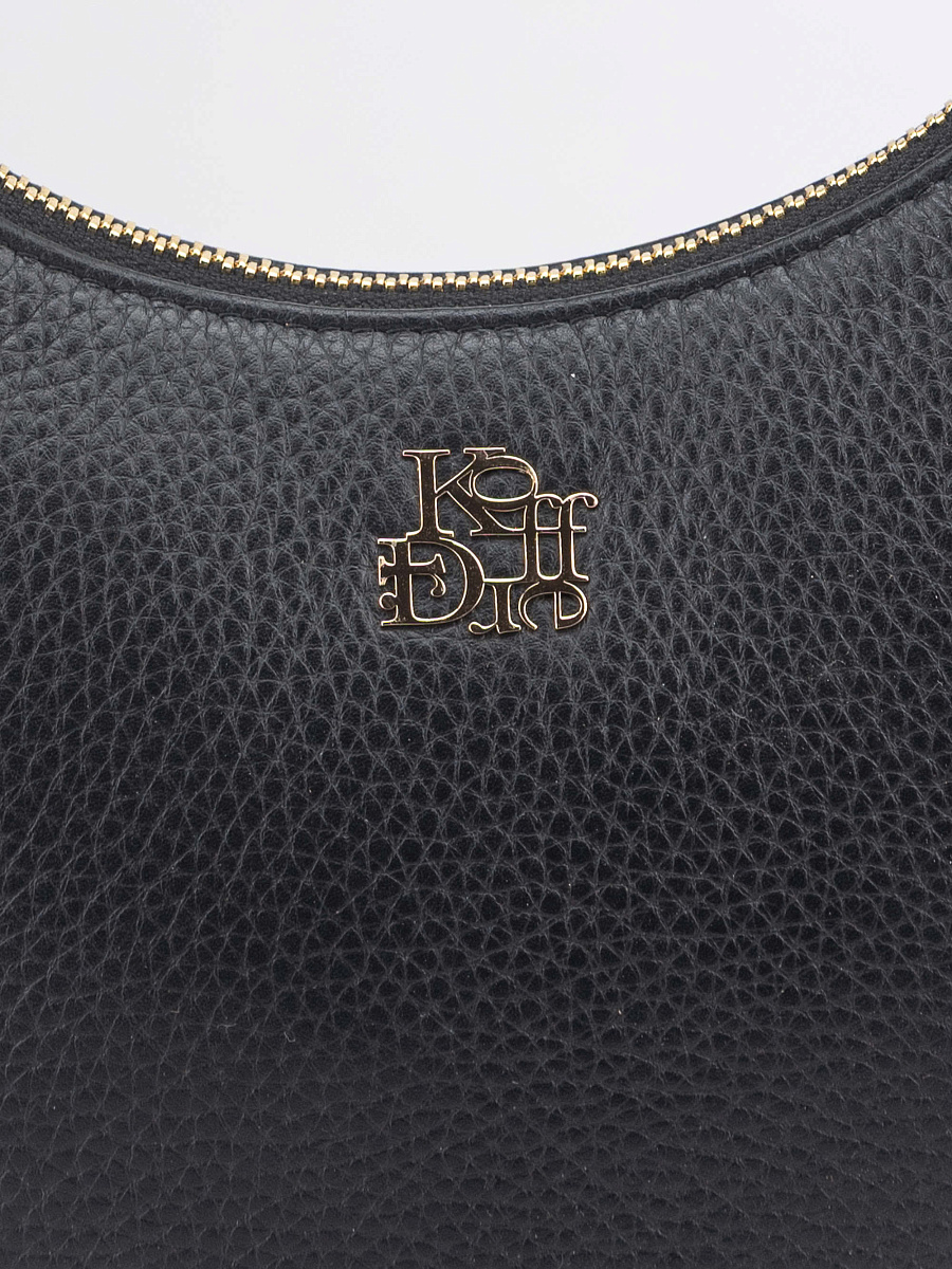 Женская сумка Dr. Koffer из натуральной кожи черная