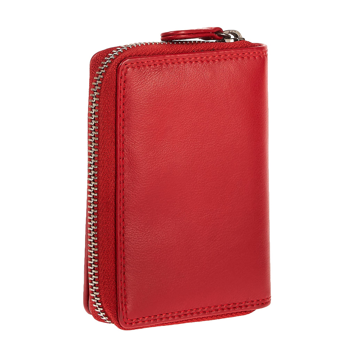 Портмоне Dr.Koffer из натуральной кожи красное