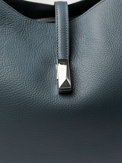 Женская сумка Dr.Koffer из натуральной кожи синяя