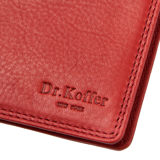 Обложка для паспорта из натуральной кожи Dr. Koffer