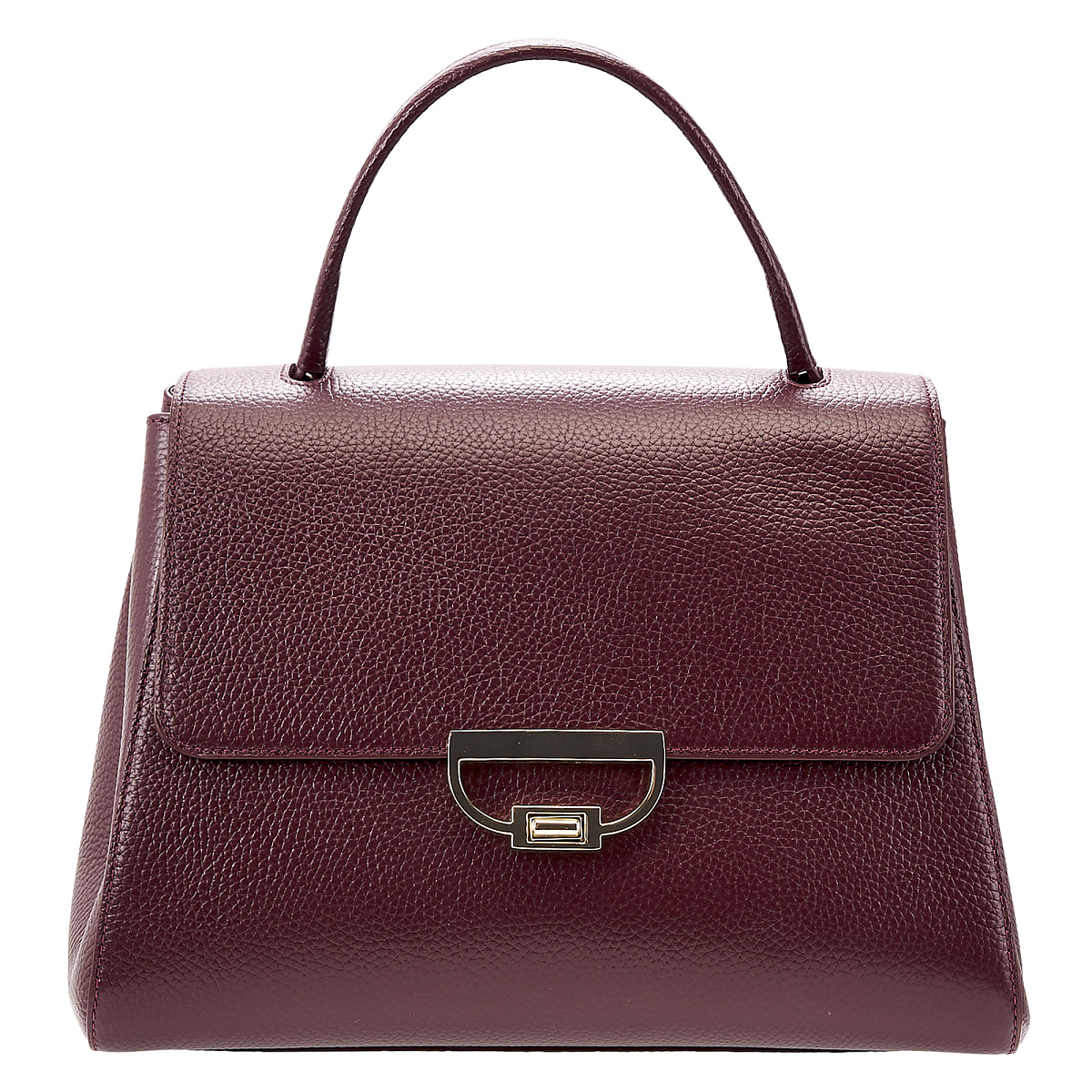 Женская сумка  Dr. Koffer из натуральной кожи бордовая