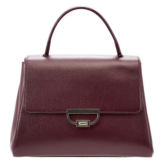 Женская сумка  Dr. Koffer из натуральной кожи бордовая