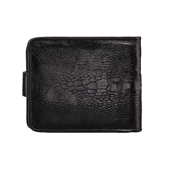 Портмоне Dr.Koffer из натуральной кожи черное
