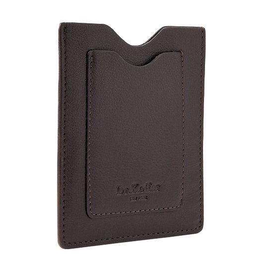 Кредитница Dr.Koffer из натуральной кожи коричневая
