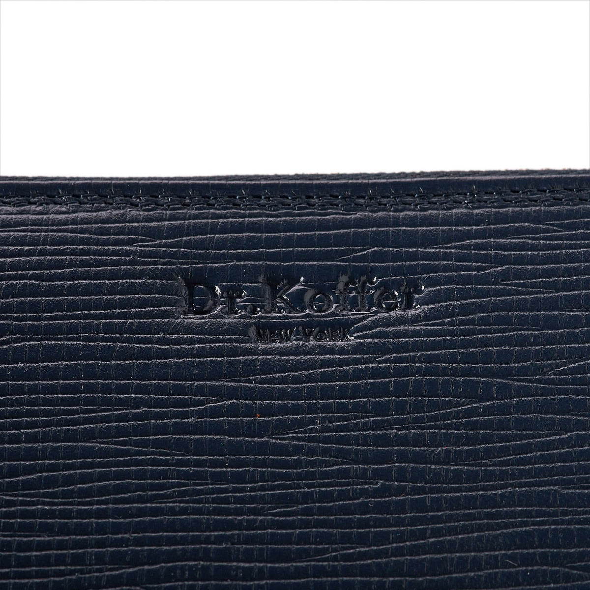 Портмоне Dr.Koffer из натуральной кожи синее