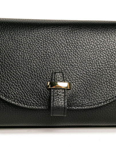 Женская сумка Dr. Koffer из натуральной кожи черная