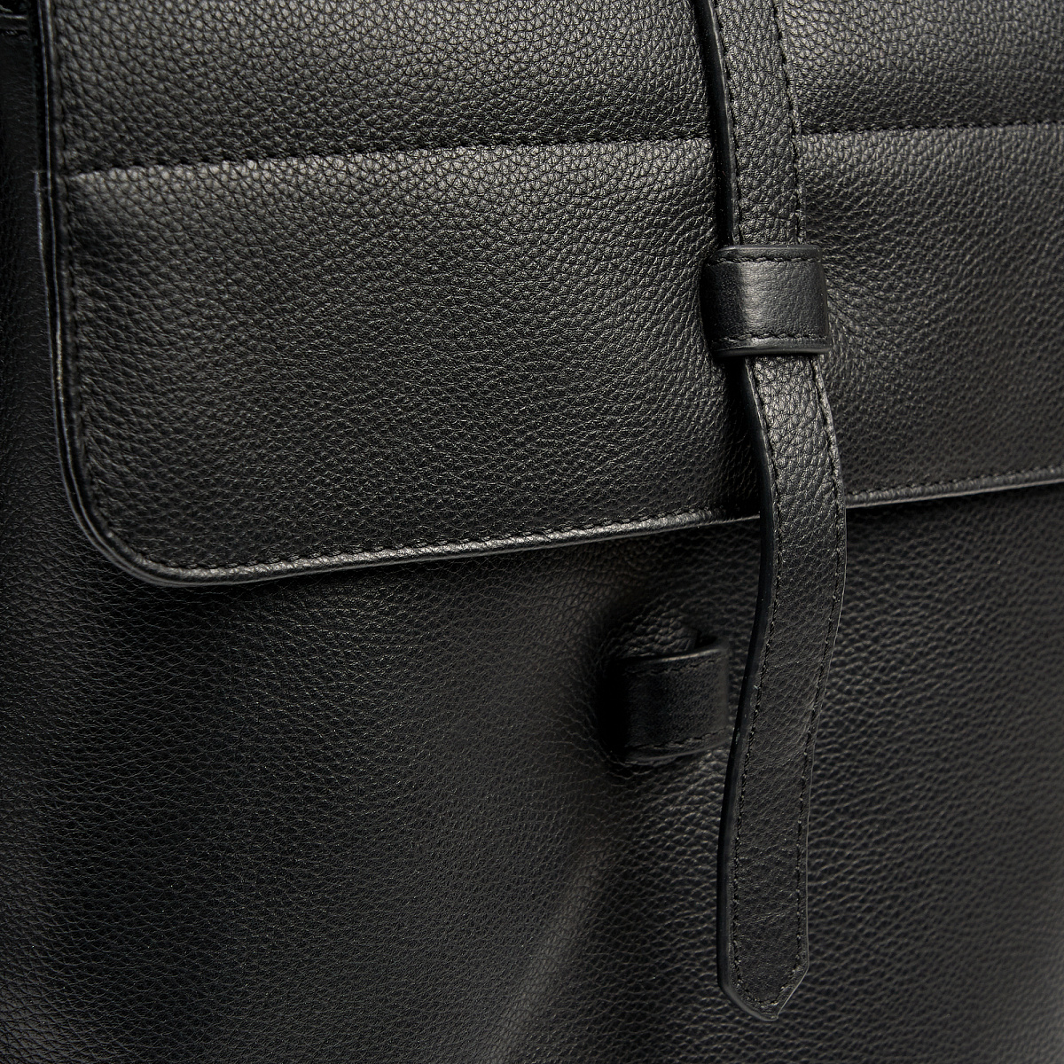 Рюкзак Dr.Koffer из натуральной кожи черный