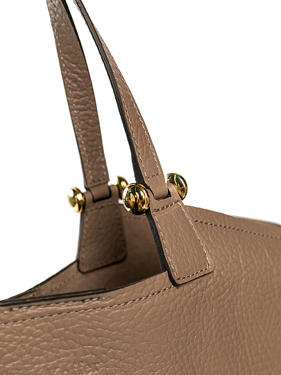 Женская сумка Dr. Koffer из натуральной кожи коричневая