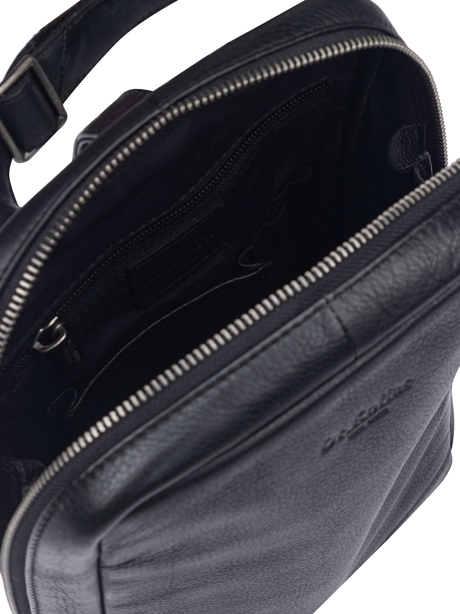 Рюкзак Dr. Koffer из натуральной кожи черный