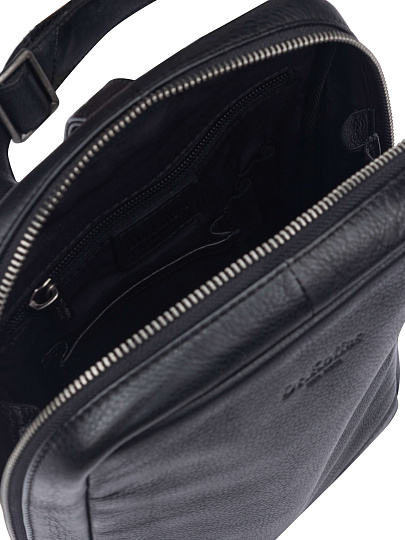 Рюкзак Dr. Koffer из натуральной кожи черный