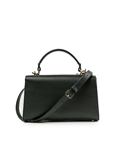 Женская сумка Dr.Koffer из натуральной кожи черная