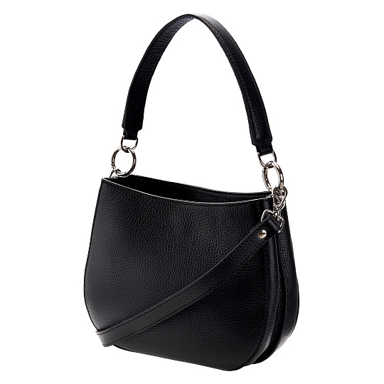 Женская сумка Dr. Koffer из натуральной кожи черная