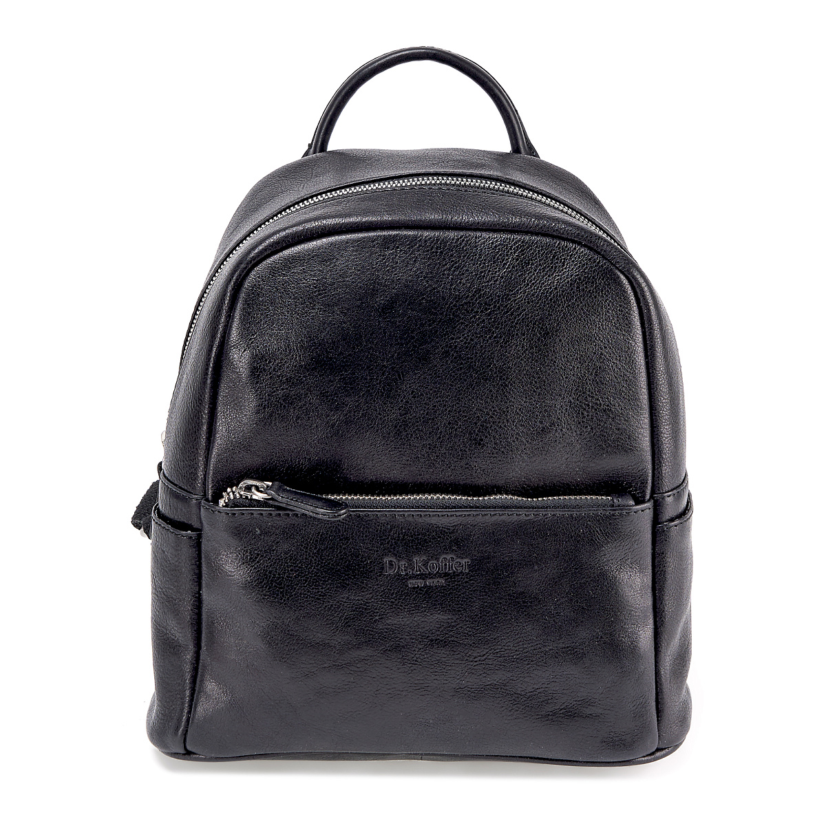 Рюкзак Dr.Koffer из натуральной кожи черный