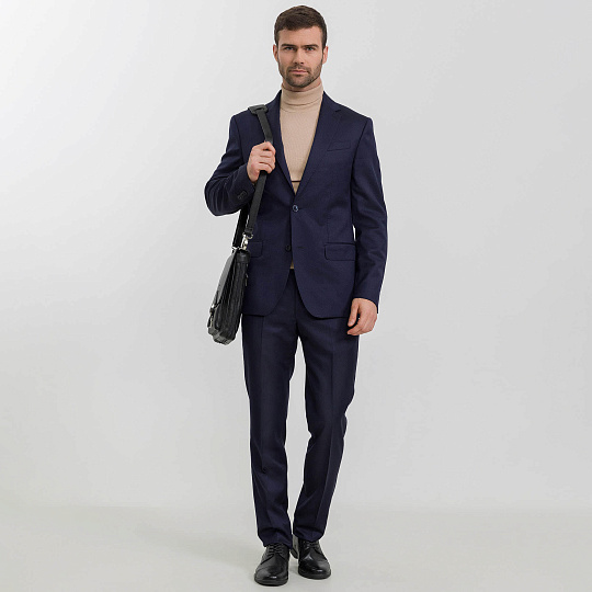 Сумка планшет Dr.Koffer из натуральной кожи черный