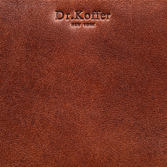 Портмоне Dr.Koffer из натуральной кожи светло-коричневое