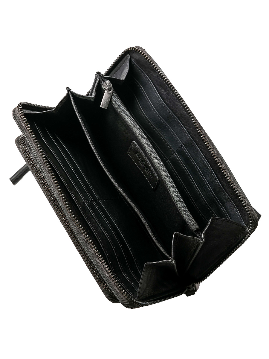 Портмоне Dr.Koffer из натуральной кожи синее