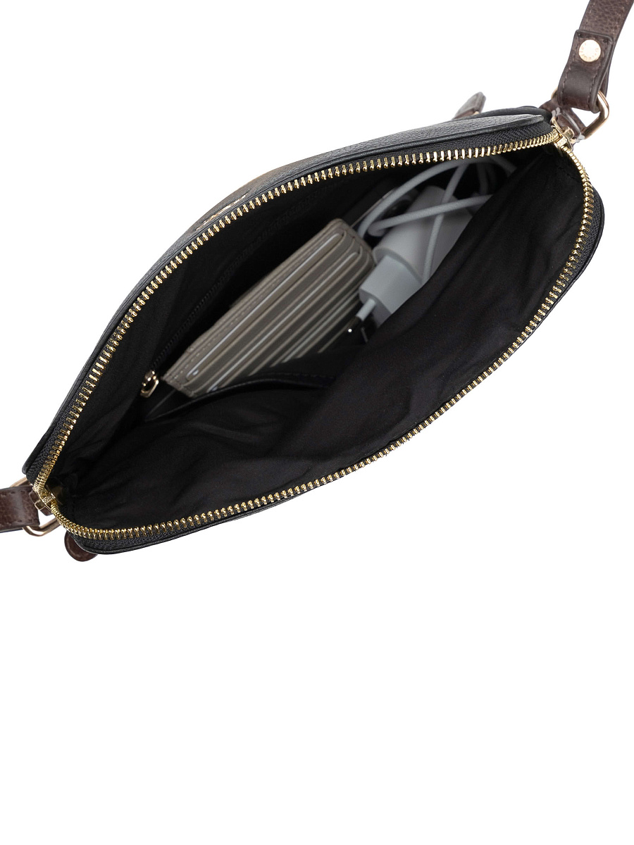 Женская сумка Dr. Koffer из натуральной кожи черная