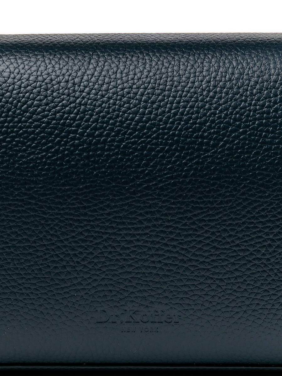 Женская сумка Dr.Koffer из натуральной кожи темно-фиолетовая