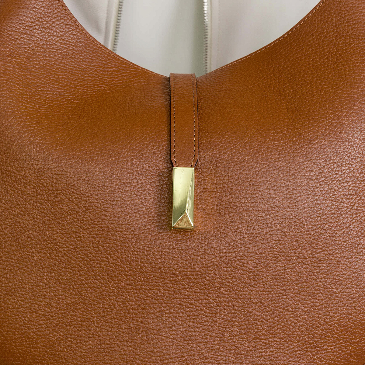 Женская сумка Dr. Koffer из натуральной кожи коричневая