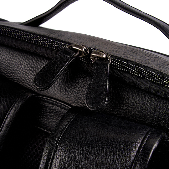 Рюкзак Dr.Koffer из натуральной кожи серый