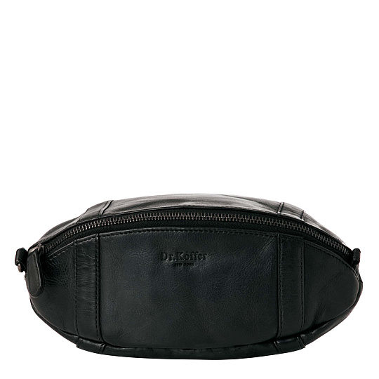 Несессер Dr. Koffer из натуральной кожи черный