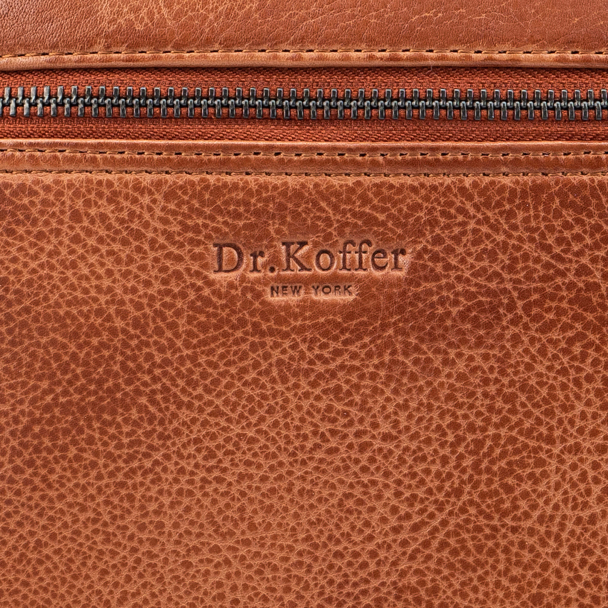 Рюкзак Dr.Koffer из натуральной кожи светло-коричневый