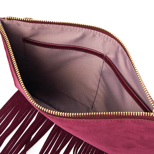 Женская сумка  Dr. Koffer из натуральной кожи бордовая