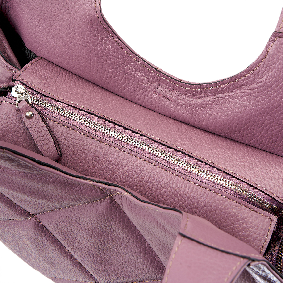 Женская сумка Dr. Koffer из натуральной кожи цвета фуксия