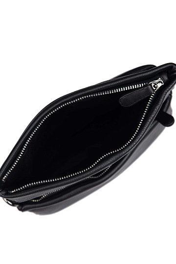 Женская сумка Dr.Koffer из натуральной кожи черная