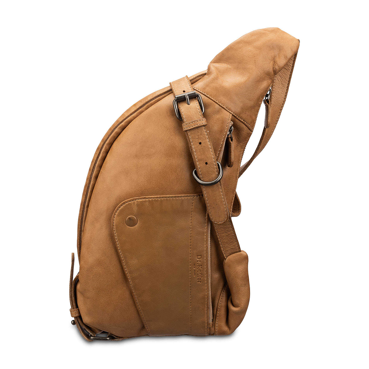 Рюкзак Dr. Koffer из натуральной кожи белый