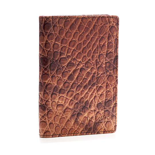 Обложка для паспорта из натуральной кожи Dr. Koffer