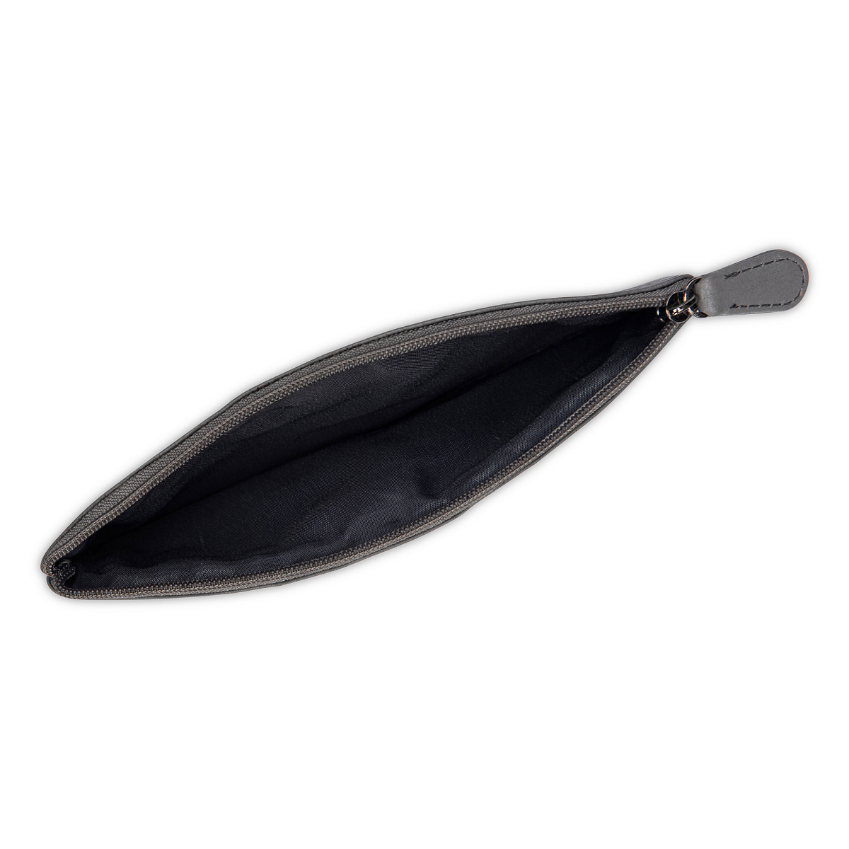 Очечник Dr.Koffer из натуральной кожи серый