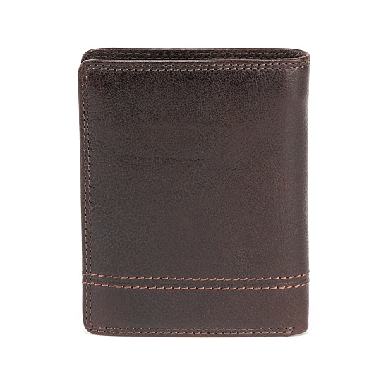 Портмоне Dr.Koffer из натуральной кожи коричневое