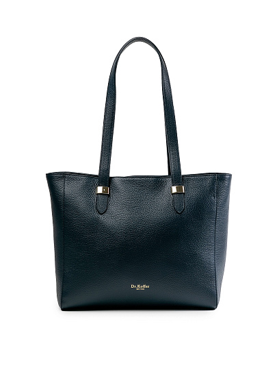 Женская сумка Dr.Koffer из натуральной кожи синяя